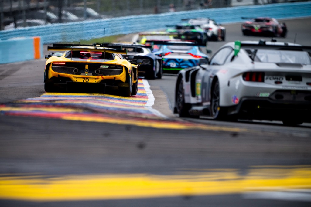 Frederik Schandorff sikrede IMSA-podie på Watkins Glen.
(Foto: Inception Racing)